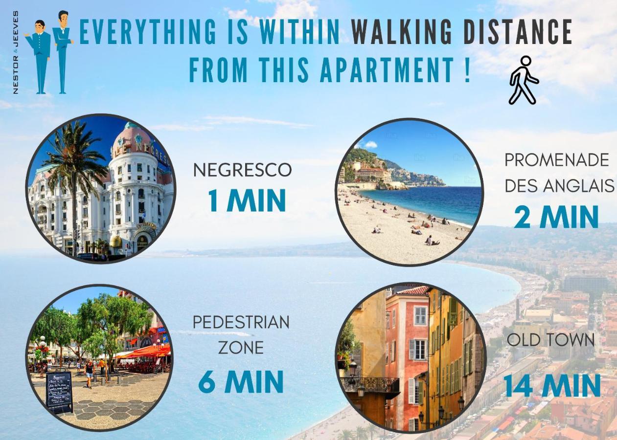 Appartement Nestor&jeeves - Fresco - - Very Close Sea - Balcony Nice